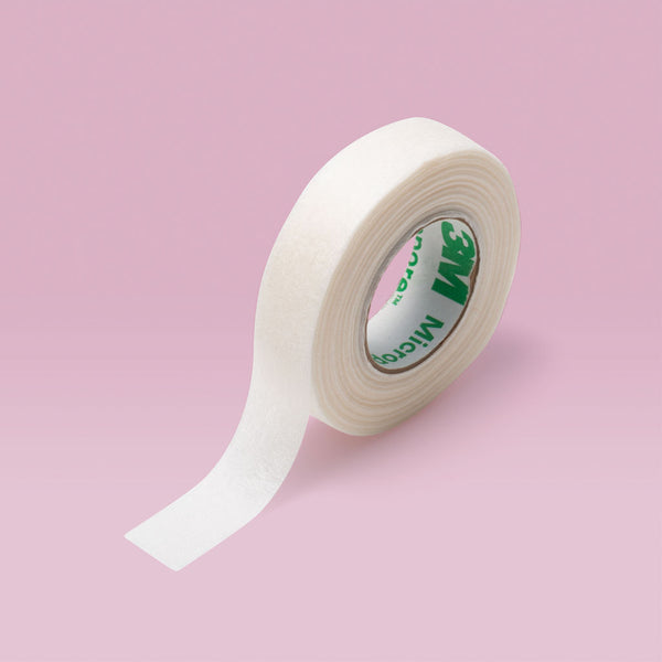 micropore tape, 3m micropore tape, lash tape, surgical tape, latex free tape, hypoallergenic tape, under eye tape, isolation tape, lash extension tape, eyelash extension tape, sensitive tape